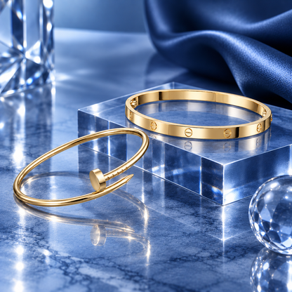 [GALE] LOVE & JUSTE Classic Bracelet Stack Set