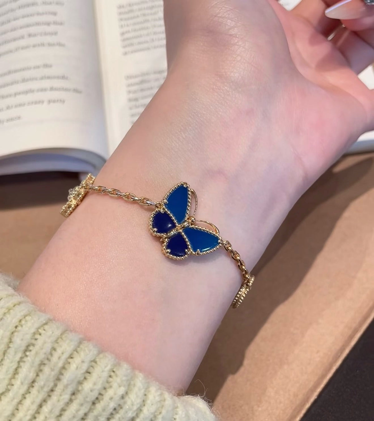 [GALE] Lucky Spring Butterfly 5-Motif & LOVE Unlimited Bracelet Stack Set