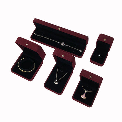 フランネルジュエリーボックス ギフトボックス（ロゴなし）