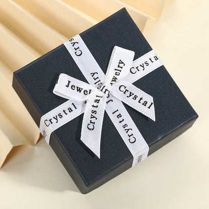 SCHLEIFENKNOT-SCHMUCKSCHACHTEL GESCHENKBOX (OHNE LOGO)