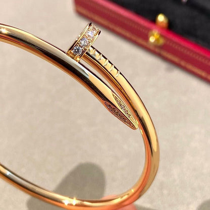[GALE] JUSTE Diamond & LOVE Diamond Bracelet Stack Set