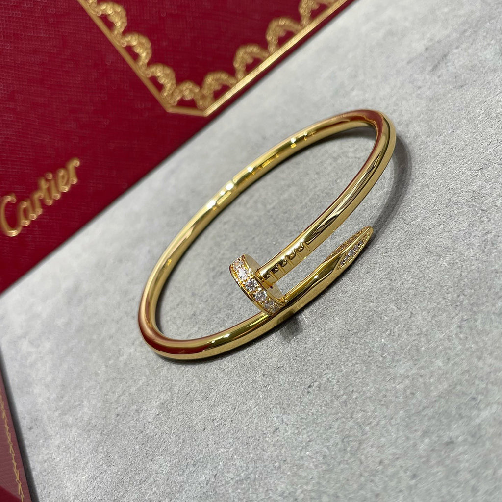 [GALE] LOVE Classic & JUSTE Diamond Bracelet Stack Set