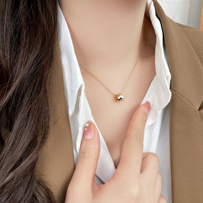[GALE]BEE MINI PEDANT DIAMOND NECKLACE
