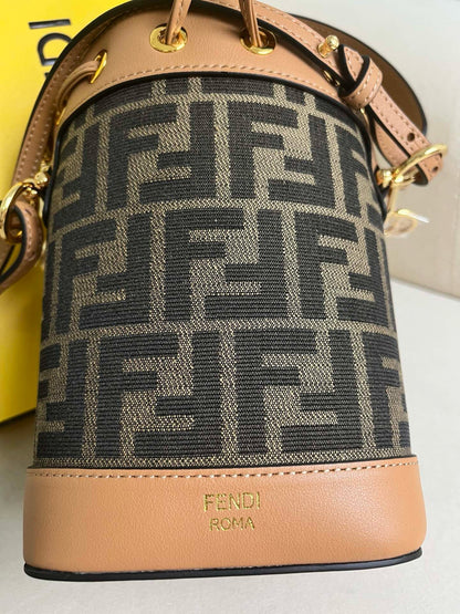 MON TRESOR 18 IN BROWN CALFSKIN