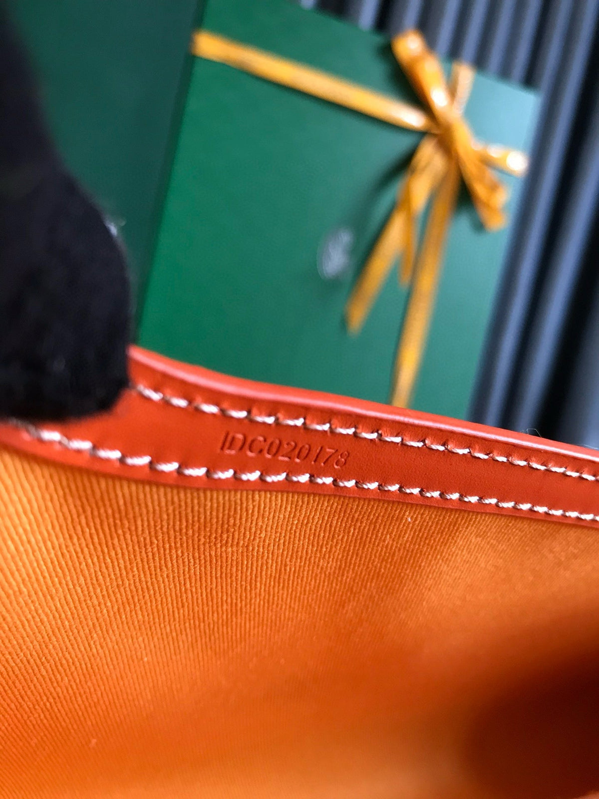 Goyard Monte Carlo Mini 25cm Orange Leather