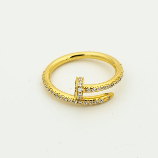 [NOVO]JUSTE RING 1,8 MM GOLD DIAMANTEN