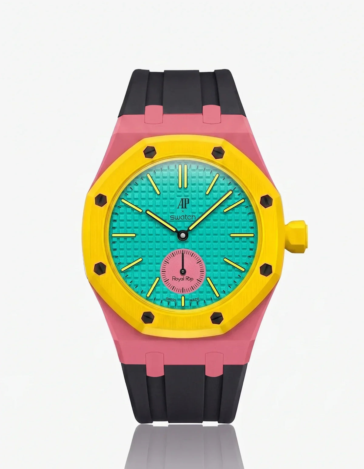 Silicone Strap & Case  Royal Pop Otg Roz(Customize  Colors)