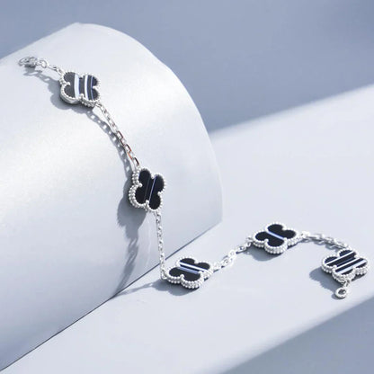 [GALE] CLOVER 5 MOTIF PULSAR STONE BRACELET COLLECTION