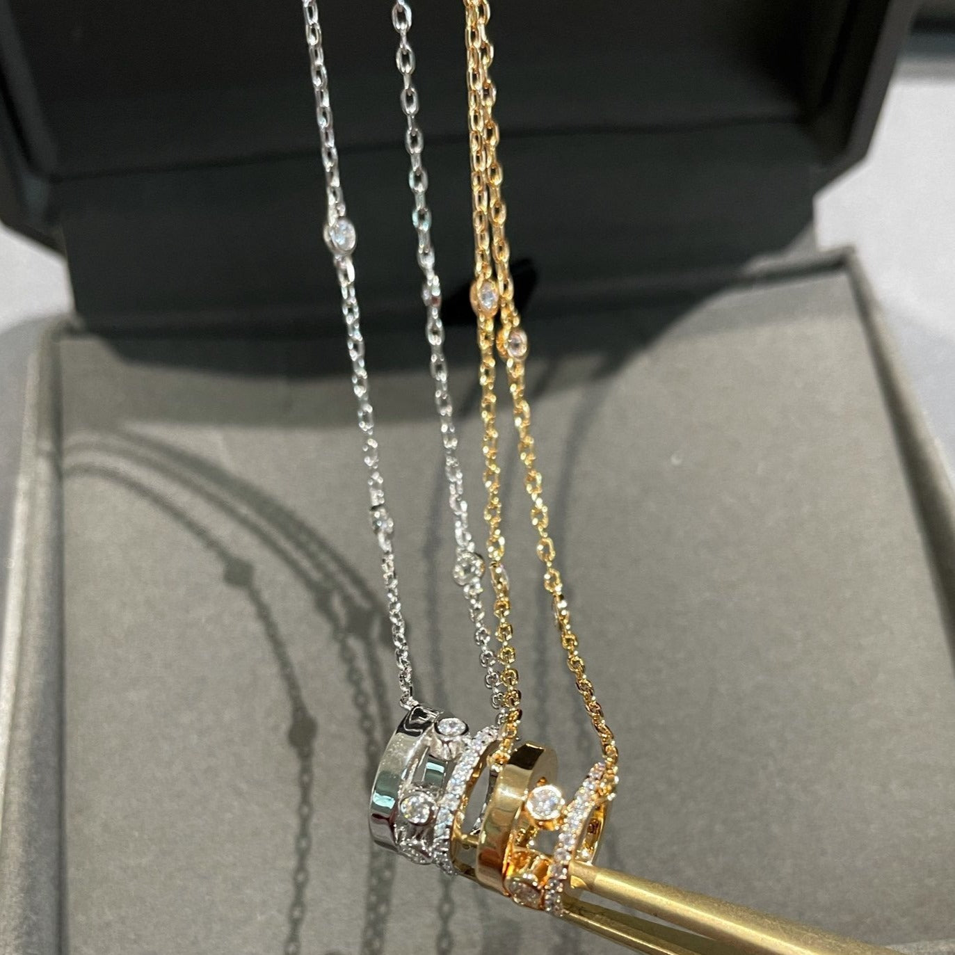 [GALE]CHAIN MOVE ROMANE PEDAND NECKLACE