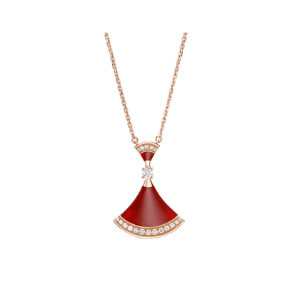 [GALE]DREAM NECKLACE CARNELIAN DIAMOND