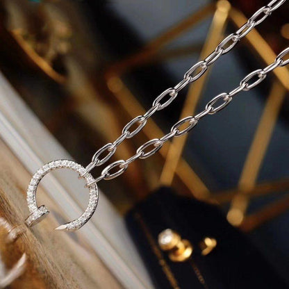 [NOVO] JUSTE-HALSKETTE MIT DIAMANTEN