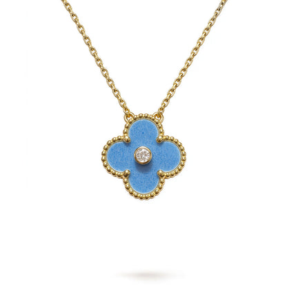 [GALE] 2026 CLOVER 15MM CHRISTMAS LIMITED EDITION SINGLE FLOWER NECKLACE