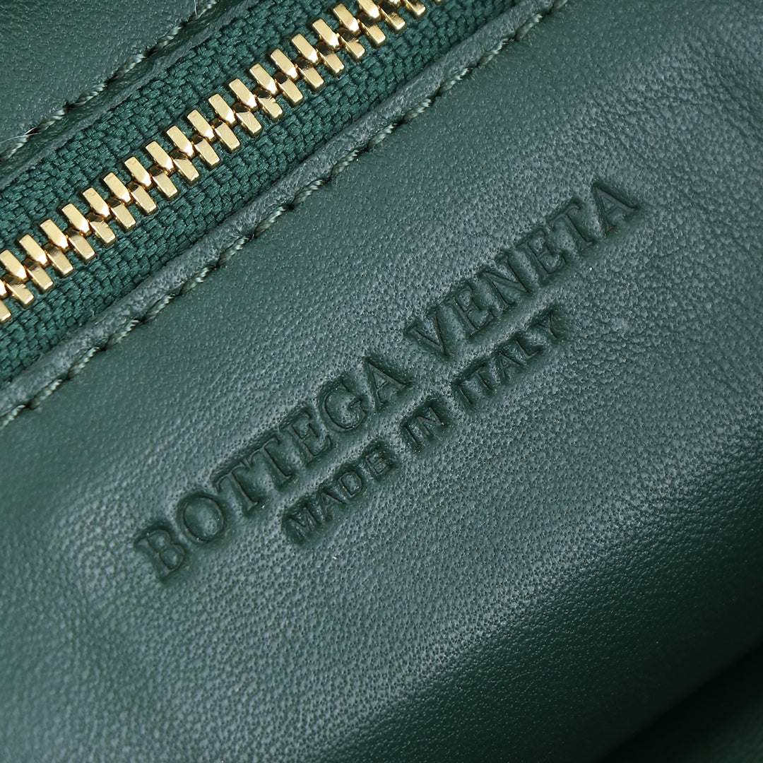 small jodie 48 dark green lambskin