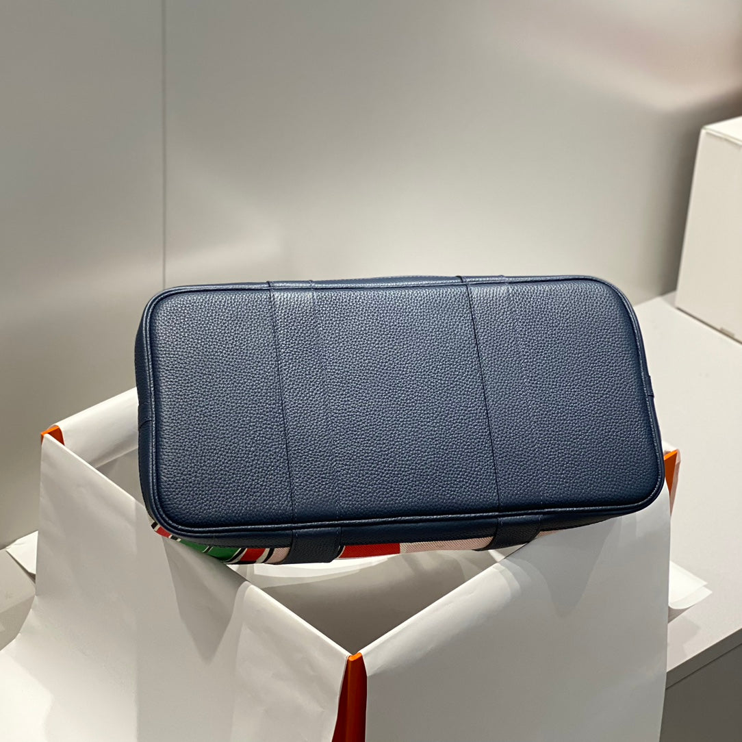 HM Garden Party 36 Multicolor Canvas and Negonda Calfskin 243410