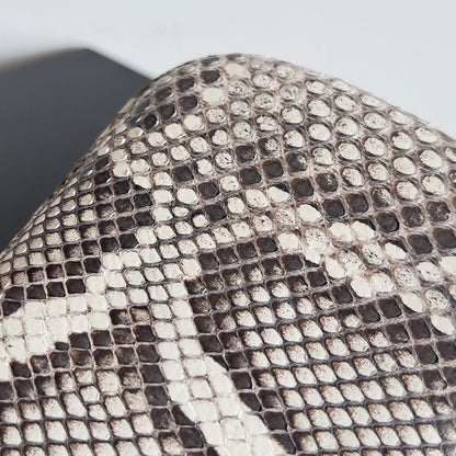 BV Knot Clutch 20 in Python Leather 209321