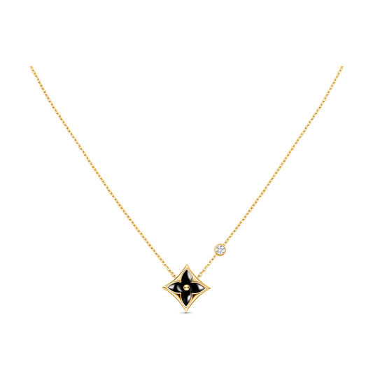 [NOVO]STAR SCHWARZE MOP-HALSKETTE