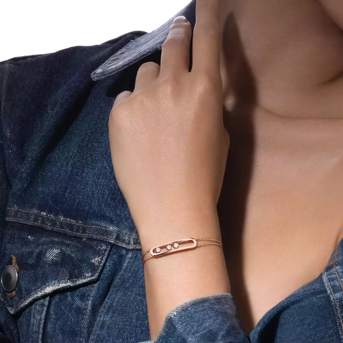 [GALE]Lucky Eye Diamond Bracelet