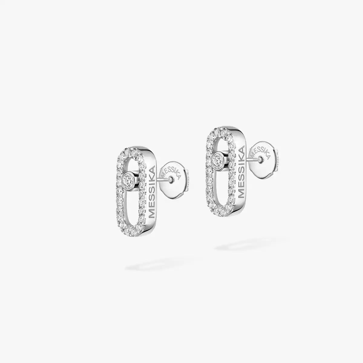 [GALE]Move Uno Diamond Earrings
