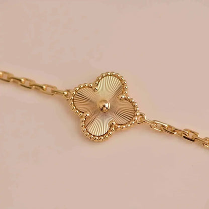 [GALE]CLOVER 5 FLOWERS LASER BRACELET