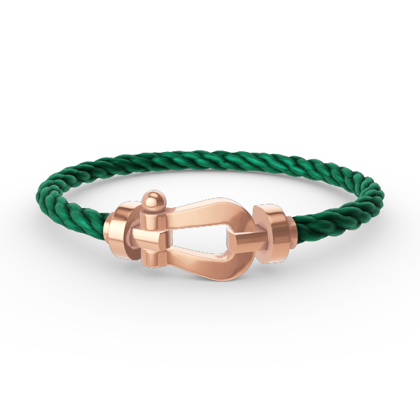 [GALE]FORCE LARGE HORSESHOE NO DIAMOND BRACELET ROSE GOLD