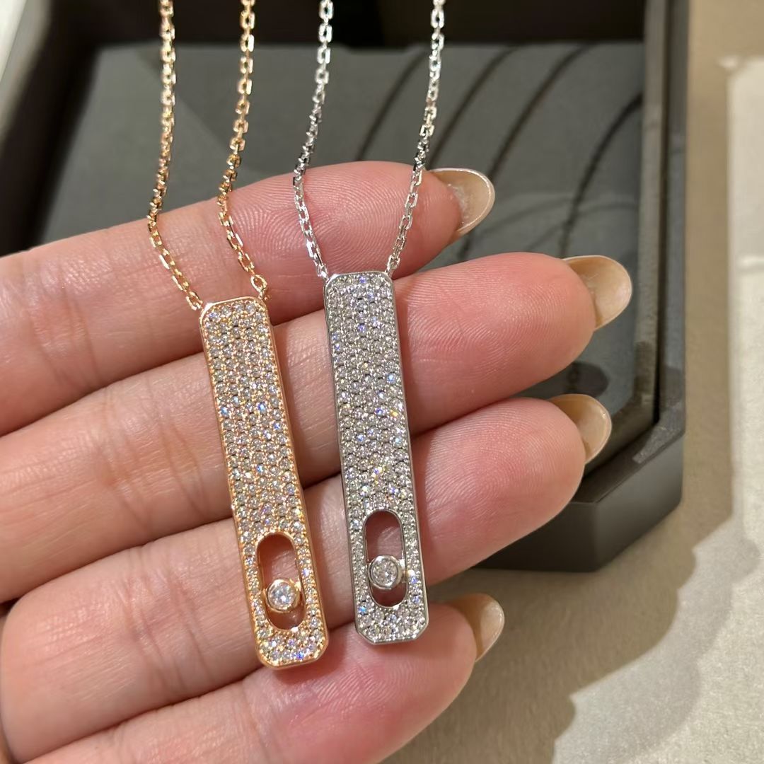 [GALE]MY FIRST DIAMOND PAVED NECKLACE