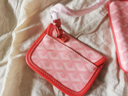 MINI HOBO BOHEME 38CM PINK CANVAS