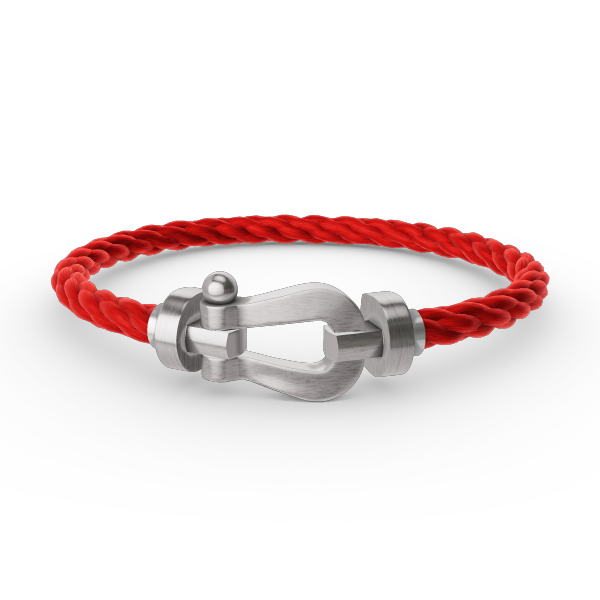 [GALE]FORCE LARGE HORSESHOE NO DIAMOND BRACELET SILVER